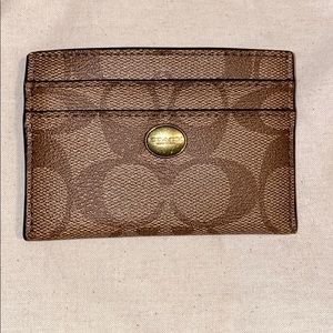 Coach cardholder